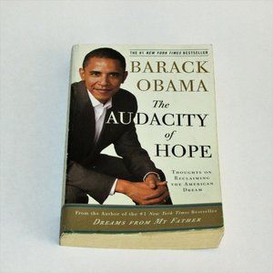 AUDACITY OF HOPE by BARACK OBAMA Gently Used Book